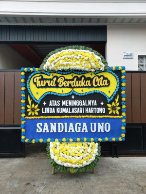 Papan Bunga Duka di Kota Sepang