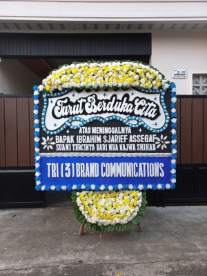Papan Bunga Duka di Kota Sepang
